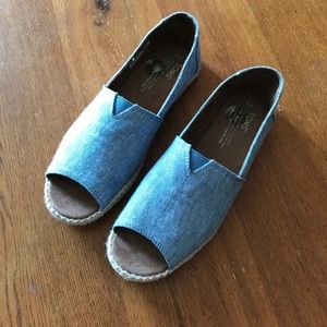 Toms Alpargata Open Toe Shoe